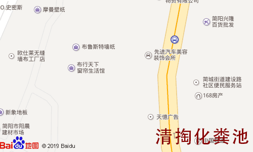 建设中路258号清掏化粪池地图