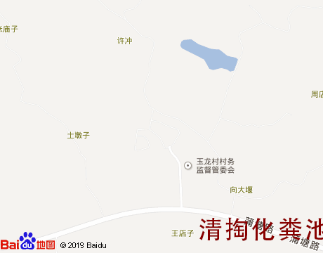 玉龙村A区清掏化粪池地图