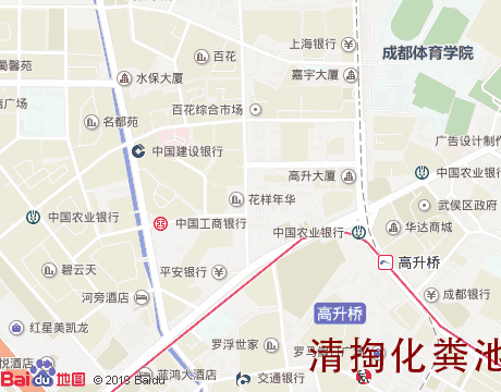 广福桥片区 清掏化粪池服务片区地图