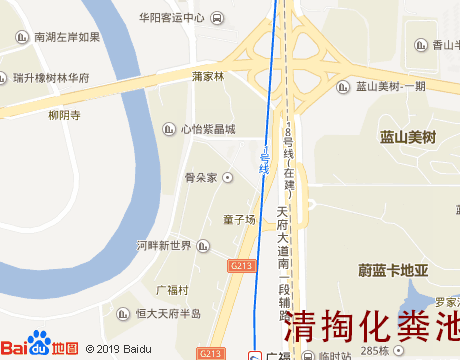 锦江生态带清掏化粪池服务片区地图