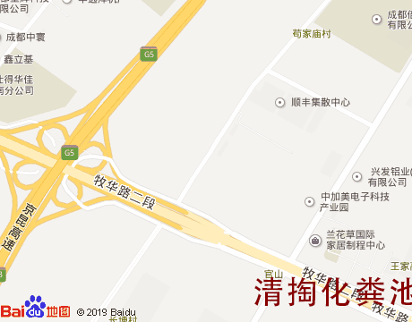九龙湖片区 清掏化粪池服务片区地图