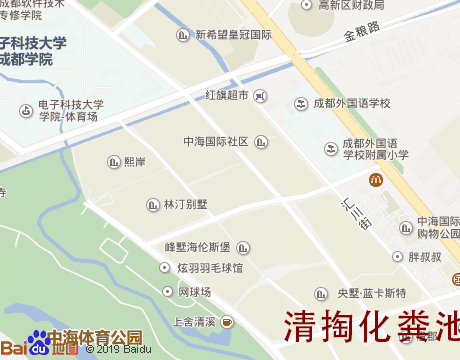 中海国际清掏化粪池服务片区地图